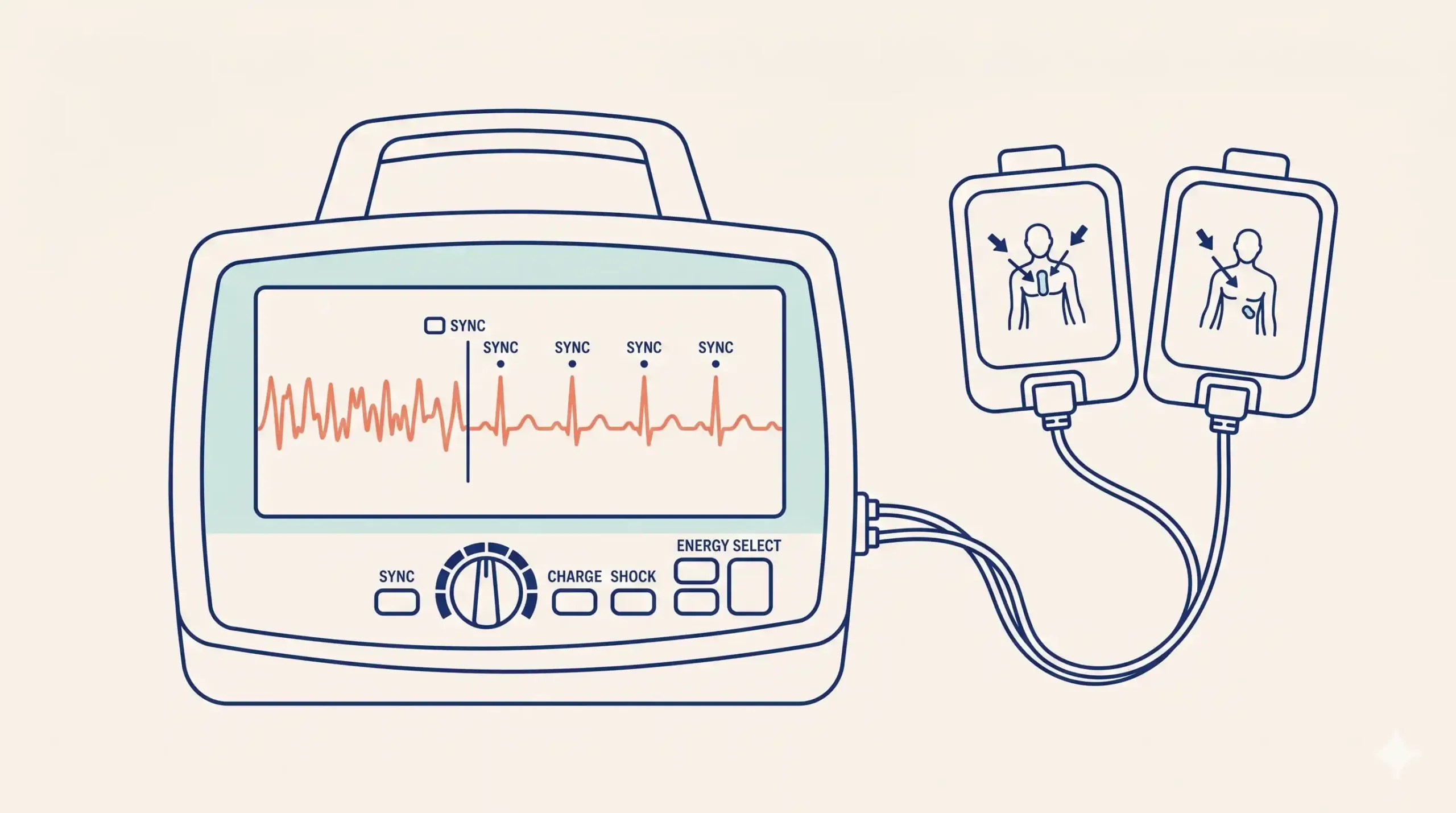 Cardioversion procedure
